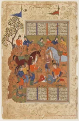 Iskandar réconforte le mourant Darab d