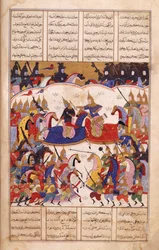 Islandar combat les Zangis, illustration du 