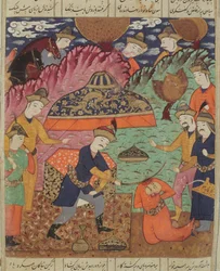 La Décapitation de Nouzaur, illustration du 