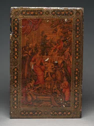 Trousse à outils représentant la Sainte Famille, vers 1830