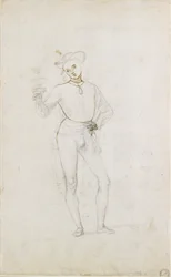 Étude pour une figure dans une Adoration des Mages, vers 1470-1520