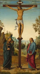 La Crucifixion avec la Vierge, Saint Jean, Saint Jérôme et Sainte Marie-Madeleine