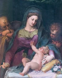 Madonna et Enfant avec le jeune saint Jean, avant 1585, Pieter de Witte