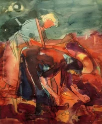 Récolte de pommes de terre