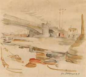Ville avec pont