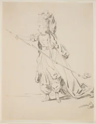 Caroline Walter en Roxelane dans Soliman II