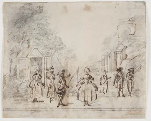 Une scène pastorale