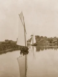 Le Village de Horning, vers 1886