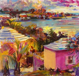 Reflets au crépuscule, Bermudes, 2011