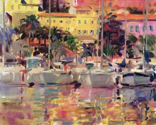 Vue du port doré