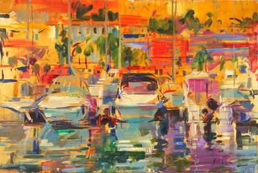 Port de la Riviera au soleil