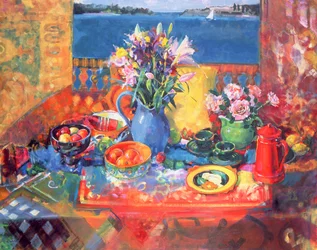 La table du balcon