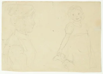 Étude de la femme et de la fille de l