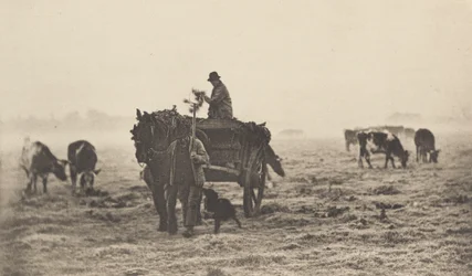 Un Matin Glacial, 1890-1891, imprimé en 1893