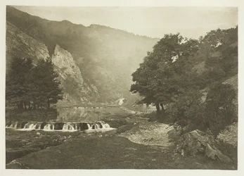 Entrée de Dove Dale, Derbyshire