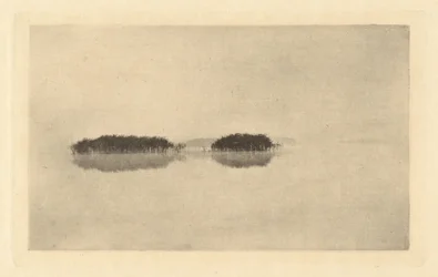 Le Lone Lagoon, en 1895 ou avant (photo)