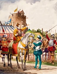 La reine Elizabeth I prononce son discours de l