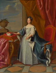 Portrait de Thérèse Kunegunda Sobieska 1676-1730, Électrice de Bavière