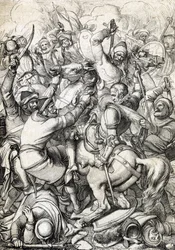 Le roi Sébastien Ier du Portugal (1554-1578) capturé lors de la bataille d