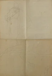 Dessin de contour pour "Rüdiger et Angelika