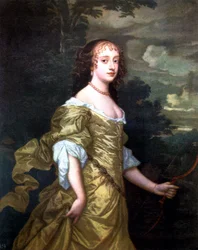 Portrait de Frances, Duchesse de Richmond, vers 1662-1665
