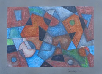 POUSSÉE ASCENDANTE, 2021 (ACRYLIQUE SUR PANNEAU)