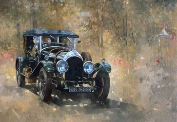 Bentley 3 litres à Cottesbrooke
