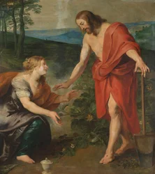 Le Christ Apparaissant à Marie-Madeleine comme un Jardinier (Noli me Tangere)