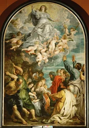 Assomption de Sainte Marie, vers 1611-14 (peinture sur bois de chêne)