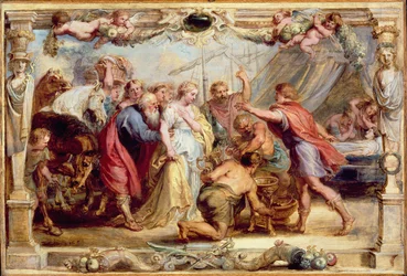 Briséis rendue à Achille, 1630-1631
