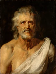 Portrait en buste du philosophe Sénèque
