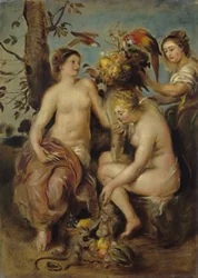 Cérès et les nymphes, copie d