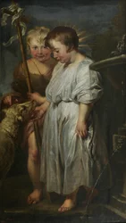 Christ et Jean-Baptiste enfants