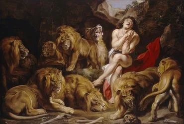 Daniel dans la fosse aux lions