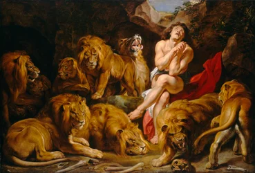 Daniel dans la fosse aux lions