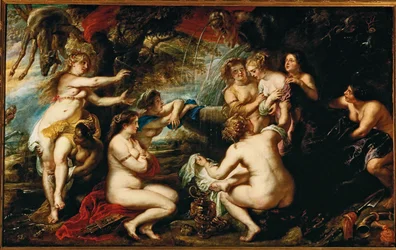 Diane et Callisto (peinture sur toile)