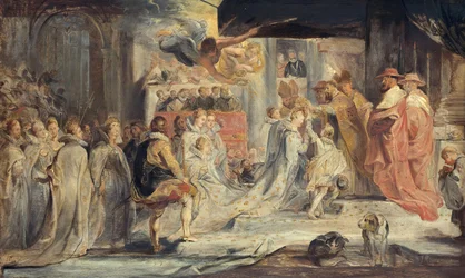 Le Couronnement de la reine (esquisse pour le cycle des Médicis)