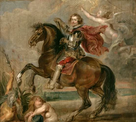 Portrait équestre du duc de Buckingham