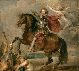 Portrait équestre du duc de Buckingham