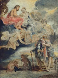 Henri IV recevant le portrait de Marie de Médicis (esquisse pour le cycle de Marie de Médicis)