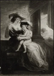 Hélène Fourment et son fils Frans (copie d