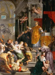 Les miracles de saint Ignace de Loyola (1491-1553). Vers 1617-1618. Dimensions : 535x395 cm. Musée d