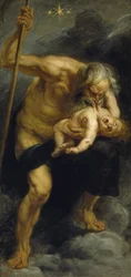 Saturne dévorant son fils, 1636-1638