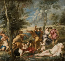 La Bacchanale des Andriens