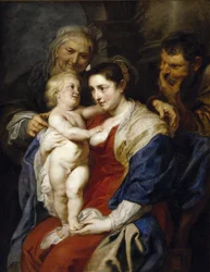 La Sainte Famille avec Sainte Anne