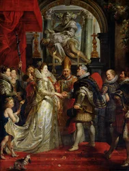 Le mariage par procuration de Marie de Médicis (1573-1642) et Henri IV (1573-1642) le 5 octobre 1600, 1621-25