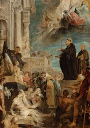 Les miracles de Saint François Xavier, Modello