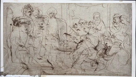 Tomyris avec la tête de Cyrus, vers 1637-1638