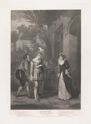 Anne Page, Slender et Shallow, Shakespeare, Les Joyeuses Commères de Windsor, première publication 1792, réédité 1852