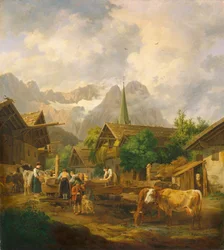 Matin à Partenkirchen
